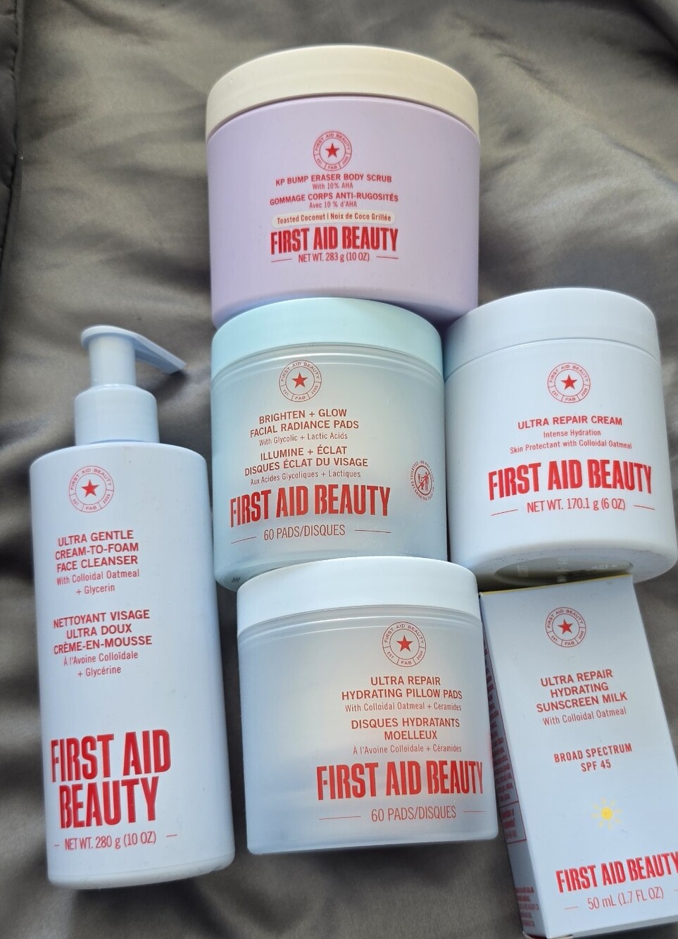 First Aid Beauty Skincare Bundle – 6 Full-Size Products $220+ Value